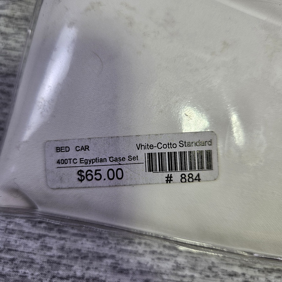 $265 Caravelle Sateen Cotton 400TC Luxury White Twin Sheet Set European Bedding - Picture 12 of 13